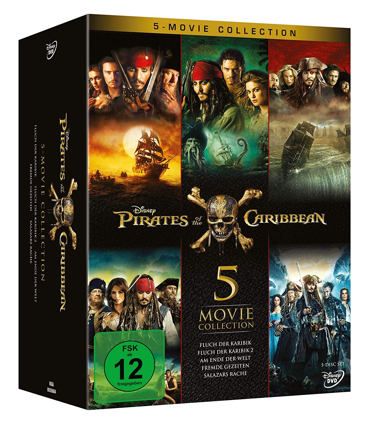 Image of Pirates of the Caribbean 5 Movie Collection