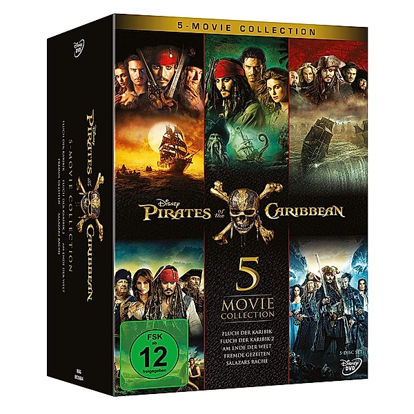 Pirates of the Caribbean 5 Movie Collection, Ted Elliott, Terry Rossio, Stuart Beattie, Jay Wolpert, Tim Powers, Jeff Nathanson