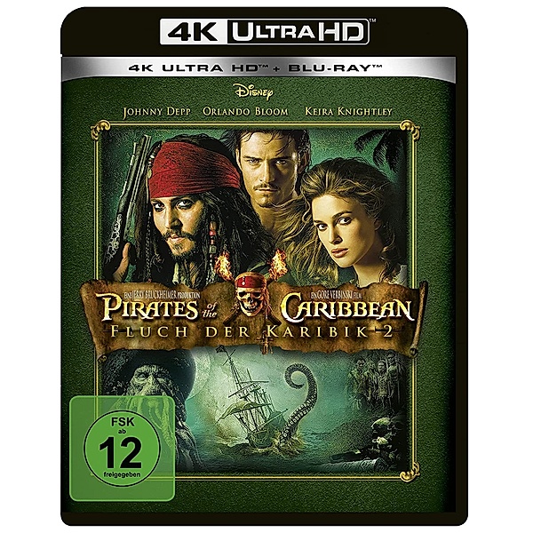 Pirates of the Caribbean - Fluch der Karibik 2 (4K Ultra HD), Diverse Interpreten
