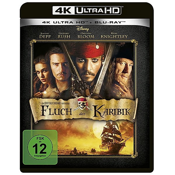 Pirates of the Caribbean - Fluch der Karibik (4K Ultra HD), Diverse Interpreten