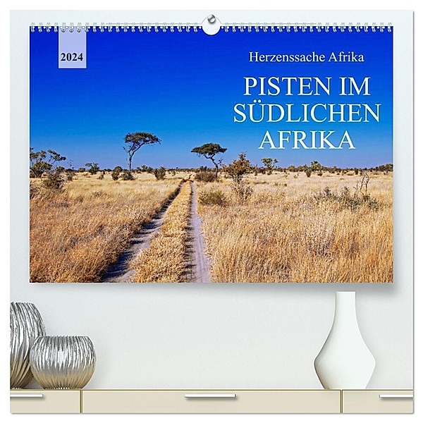 Pisten im südlichen Afrika (hochwertiger Premium Wandkalender 2024 DIN A2 quer), Kunstdruck in Hochglanz, Wibke Woyke