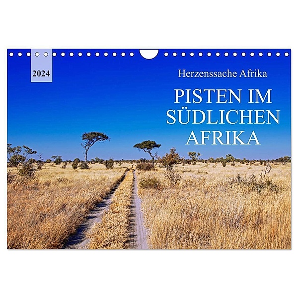 Pisten im südlichen Afrika (Wandkalender 2024 DIN A4 quer), CALVENDO Monatskalender, Wibke Woyke