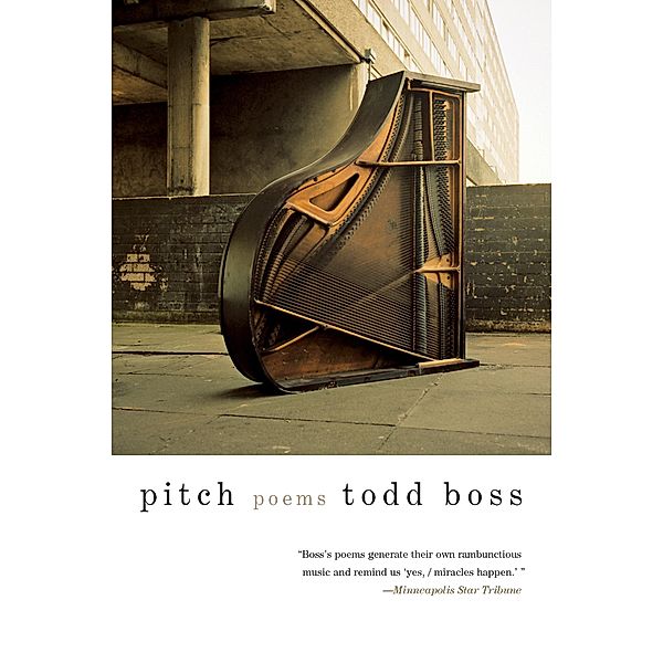 Pitch: Poems, Todd Boss