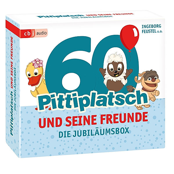 Pittiplatsch und seine Freunde,3 Audio-CD, Ingeborg Feustel