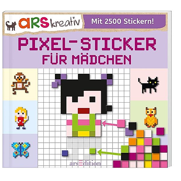 Pixel-Sticker für Mädchen, Petra Schmidt
