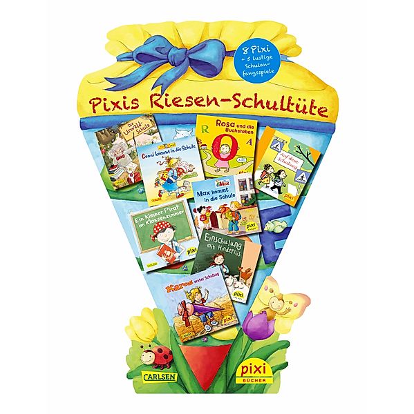 Pixi Bücher: Pixis Riesen-Schultüte, Liane Schneider, Daniel Kratzke, Christian Tielmann, Hanna Sörensen