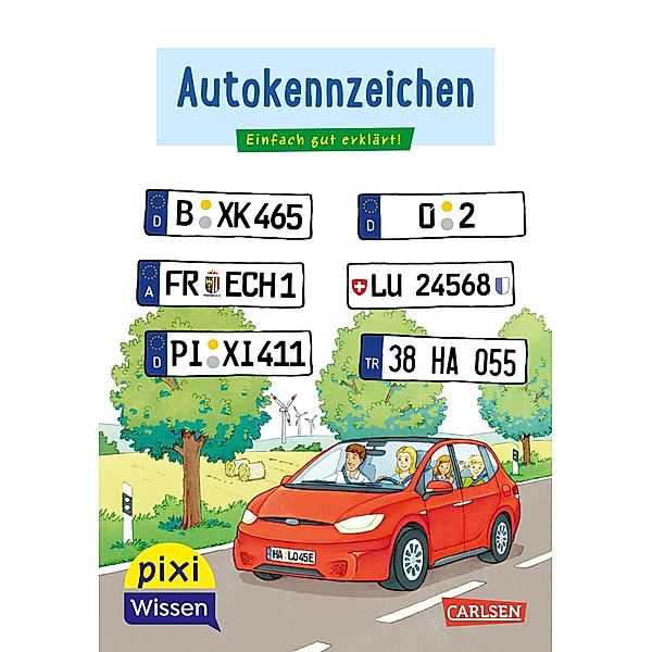 Pixi Wissen 102: VE5 Autokennzeichen, Christine Stahr