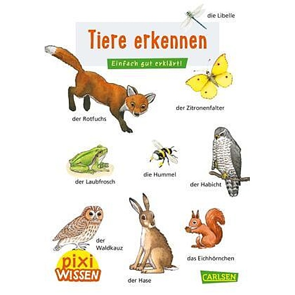 Pixi Wissen 30: Tiere erkennen, Hanna Sörensen