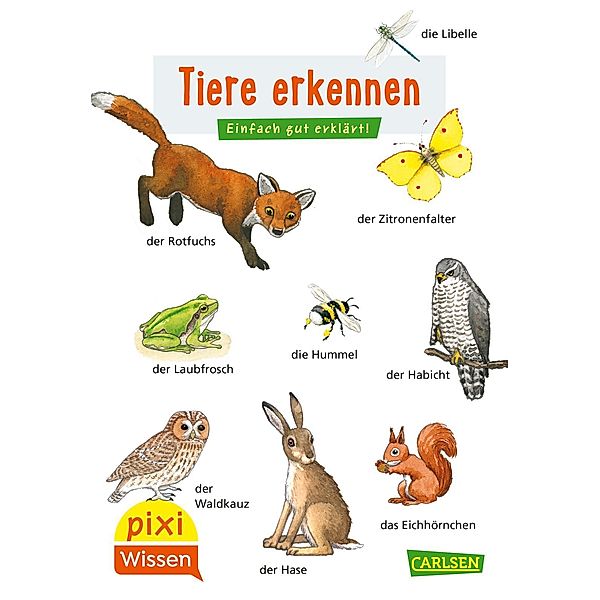 Pixi Wissen 30: VE 5 Tiere erkennen, Hanna Sörensen