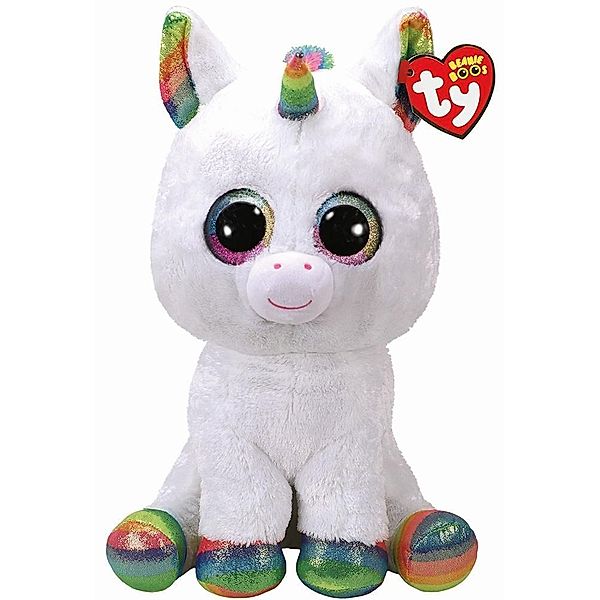 Pixy, Einhorn weiß/bunt 42cm