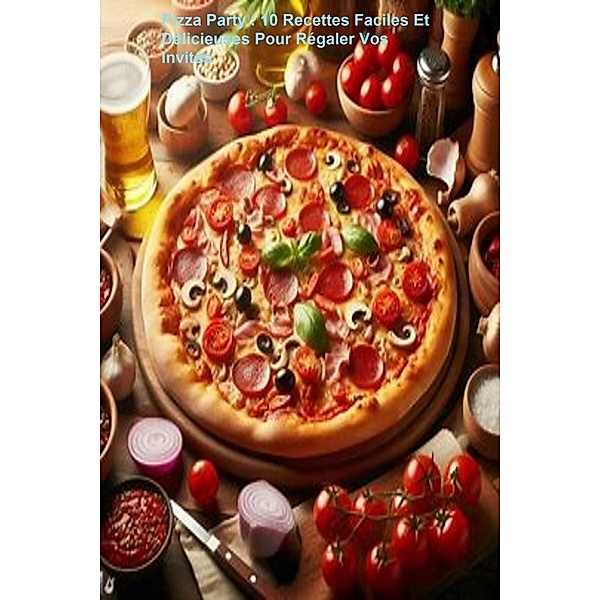 Pizza Party : 10 Recettes Faciles Et Délicieuses Pour Régaler Vos Invités, Harouni Kamel
