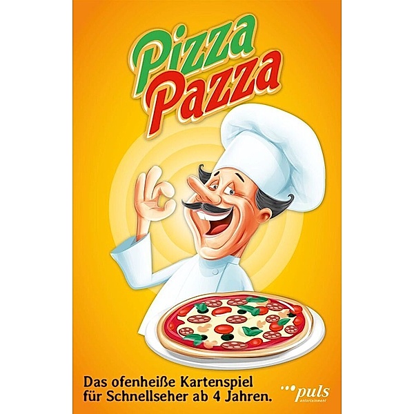 puls entertainment PIZZA-PAZZA (Kartenspiel), Gerd Reger