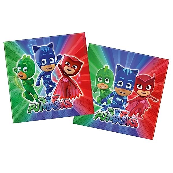 PJ Mask Servietten 33x33cm 20 Stück