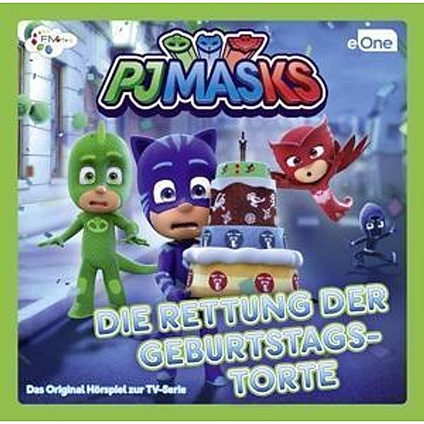 PJ Masks - Die Rettung der Geburtstagstorte,1 Audio-CD, Pj Masks