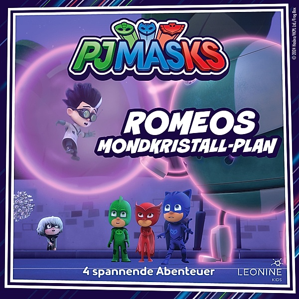 PJ Masks - Folgen 87-90: Romeos Mondkristall-Plan, Kai Medinger