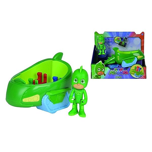 PJ Masks Gecko mit Geckomobil