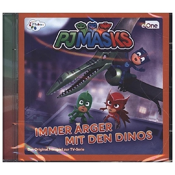 PJ Masks - PJ Masks - Immer Ärger mit den Dinos, 1 Audio-CD,1 Audio-CD, Pj Masks