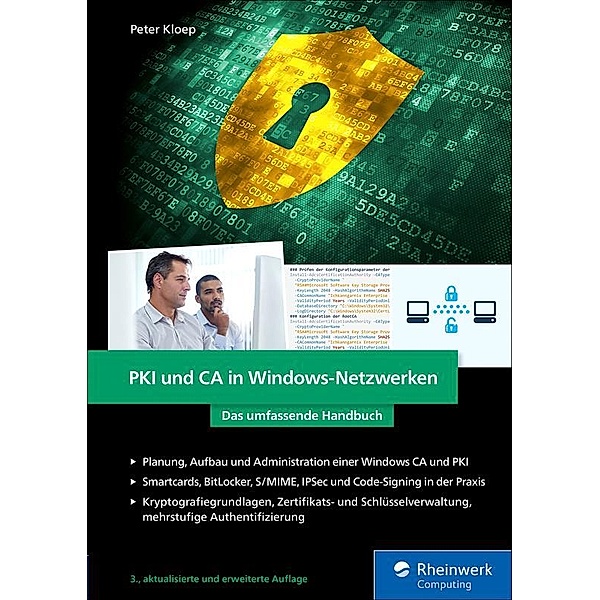 PKI und CA in Windows-Netzwerken / Rheinwerk Computing, Peter Kloep