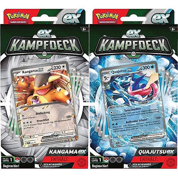 Amigo Verlag, Pokémon Company International PKM EX-Kampfdeck Oktober 2023