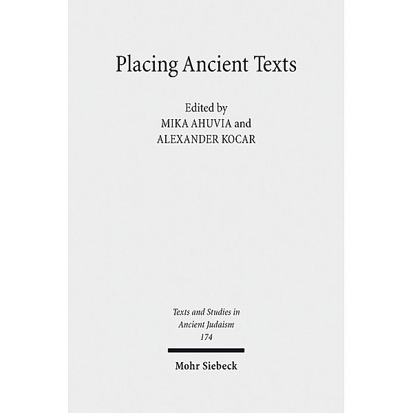 Placing Ancient Texts