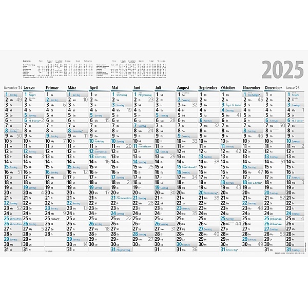 Plakatkalender (2025)