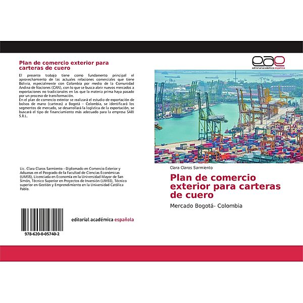 Plan de comercio exterior para carteras de cuero, Clara Claros Sarmiento