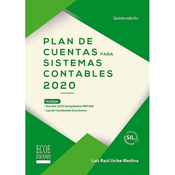 Plan de cuentas para sistemas contables 2020, Luis Raúl Uribe Medina