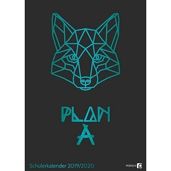 PlanA - Der Schülerkalender 19/20 - geometric fox