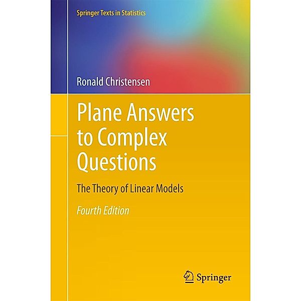 Plane Answers to Complex Questions, Ronald Christensen