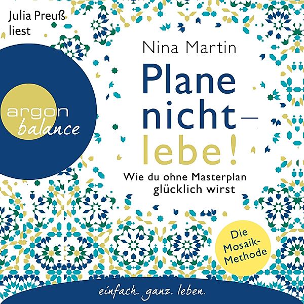 Plane nicht - lebe!, Nina Martin, Benedict Probst