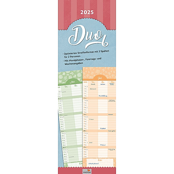 Planer DUO Kalender 2025