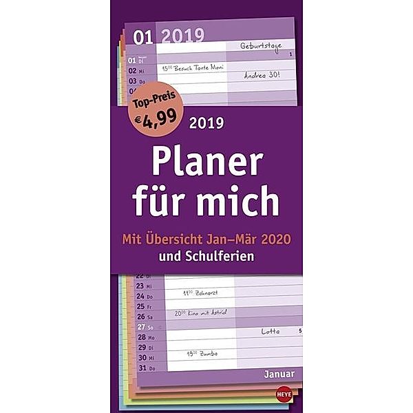 Planer für mich 2019