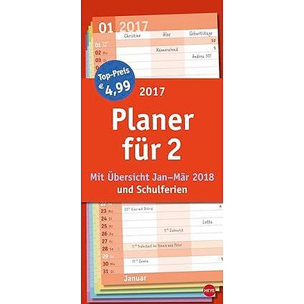 Planer für zwei Basic 2017