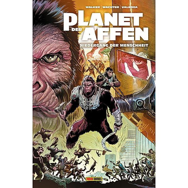 Planet der Affen, Band 1 - Niedergang der Menschheit / Planet der Affen Bd.1, David F. Walker