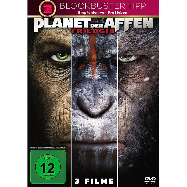 Planet der Affen Trilogie DVD bei Weltbild.de bestellen