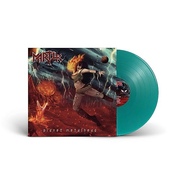 Planet Metalhead (Ltd.180g Transparent Green Lp), Martyr