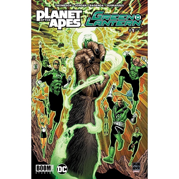 Planet of the Apes/Green Lantern #1, Justin Jordan