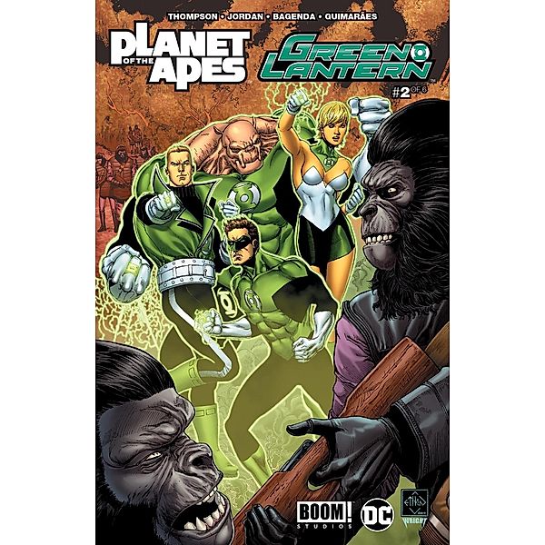 Planet of the Apes/Green Lantern #2, Justin Jordan