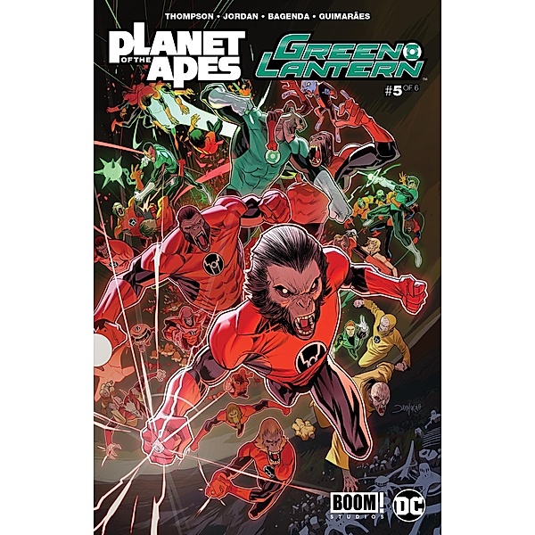 Planet of the Apes/Green Lantern #5, Justin Jordan