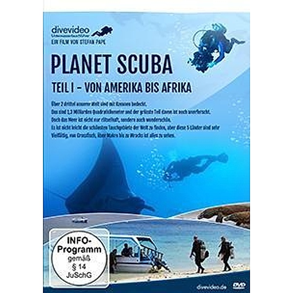 Planet Scuba - Von Amerika bis Afrika, 1 DVD