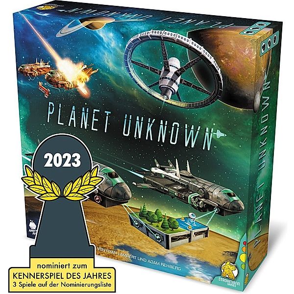 Asmodee, Strohmann Games, Adam's Apple Planet Unknown, Ryan Lambert, Adam Rehberg