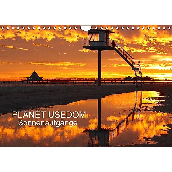 PLANET USEDOM Sonnenaufgänge (Wandkalender 2023 DIN A4 quer), DAS FOTO henry böhm