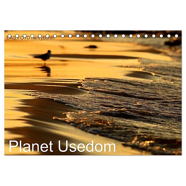 Planet Usedom (Tischkalender 2024 DIN A5 quer), CALVENDO Monatskalender, DAS FOTO henryböhm