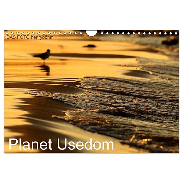 Planet Usedom (Wandkalender 2024 DIN A4 quer), CALVENDO Monatskalender, DAS FOTO henryböhm