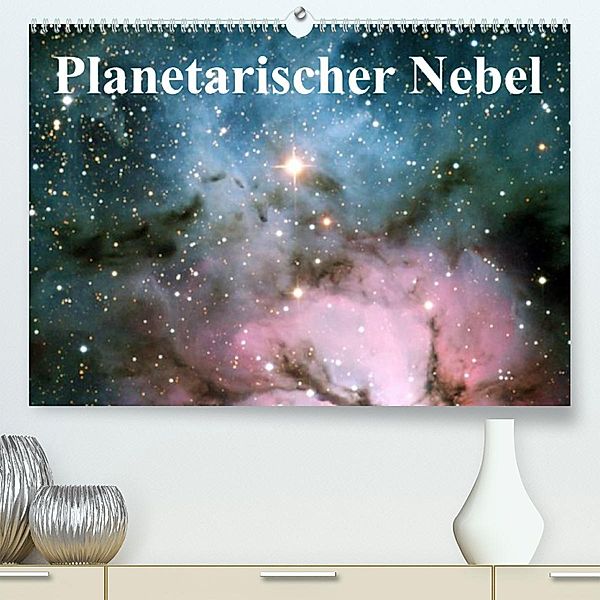 Planetarischer Nebel (Premium, hochwertiger DIN A2 Wandkalender 2023, Kunstdruck in Hochglanz), Elisabeth Stanzer