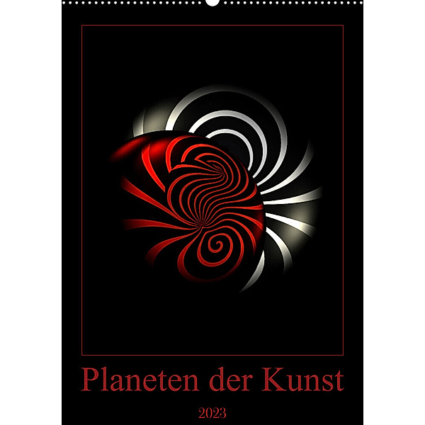Planeten der Kunst (Wandkalender 2023 DIN A2 hoch), Waldemar Huick