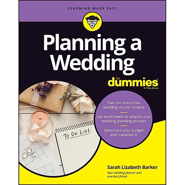 Planning A Wedding For Dummies, Sarah Lizabeth Barker