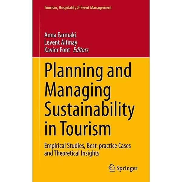 Planning and Managing Sustainability in Tourism / Tourism, Hospitality & Event Management