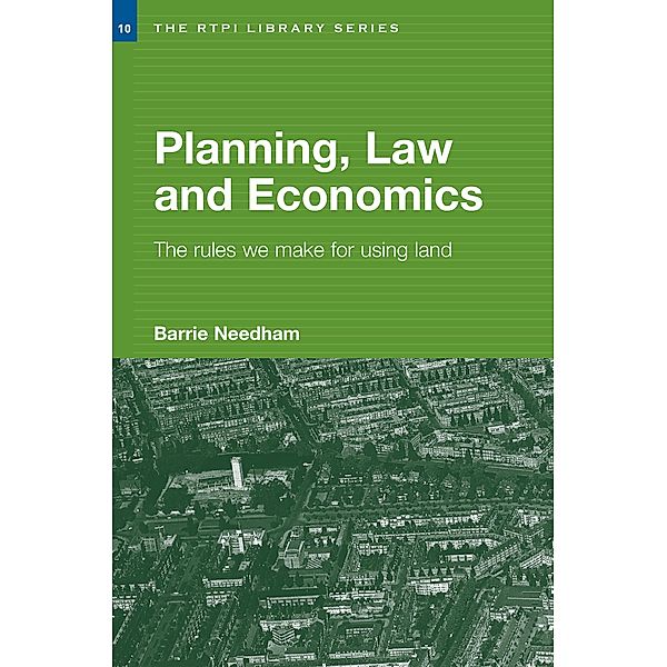 Planning, Law and Economics, Barrie Needham