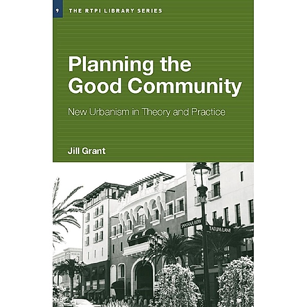 Planning the Good Community, Jill Grant